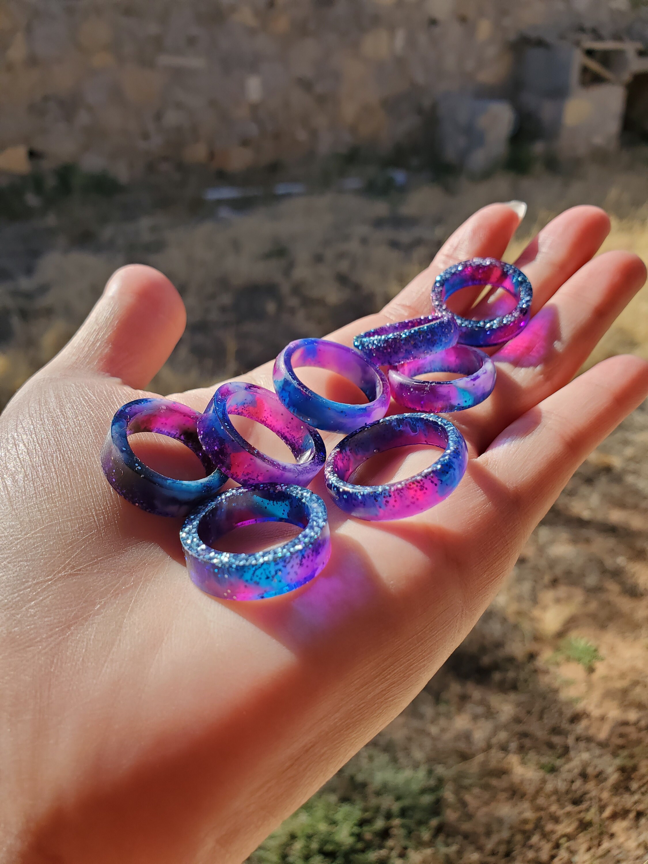 Galaxy resin ring clearance