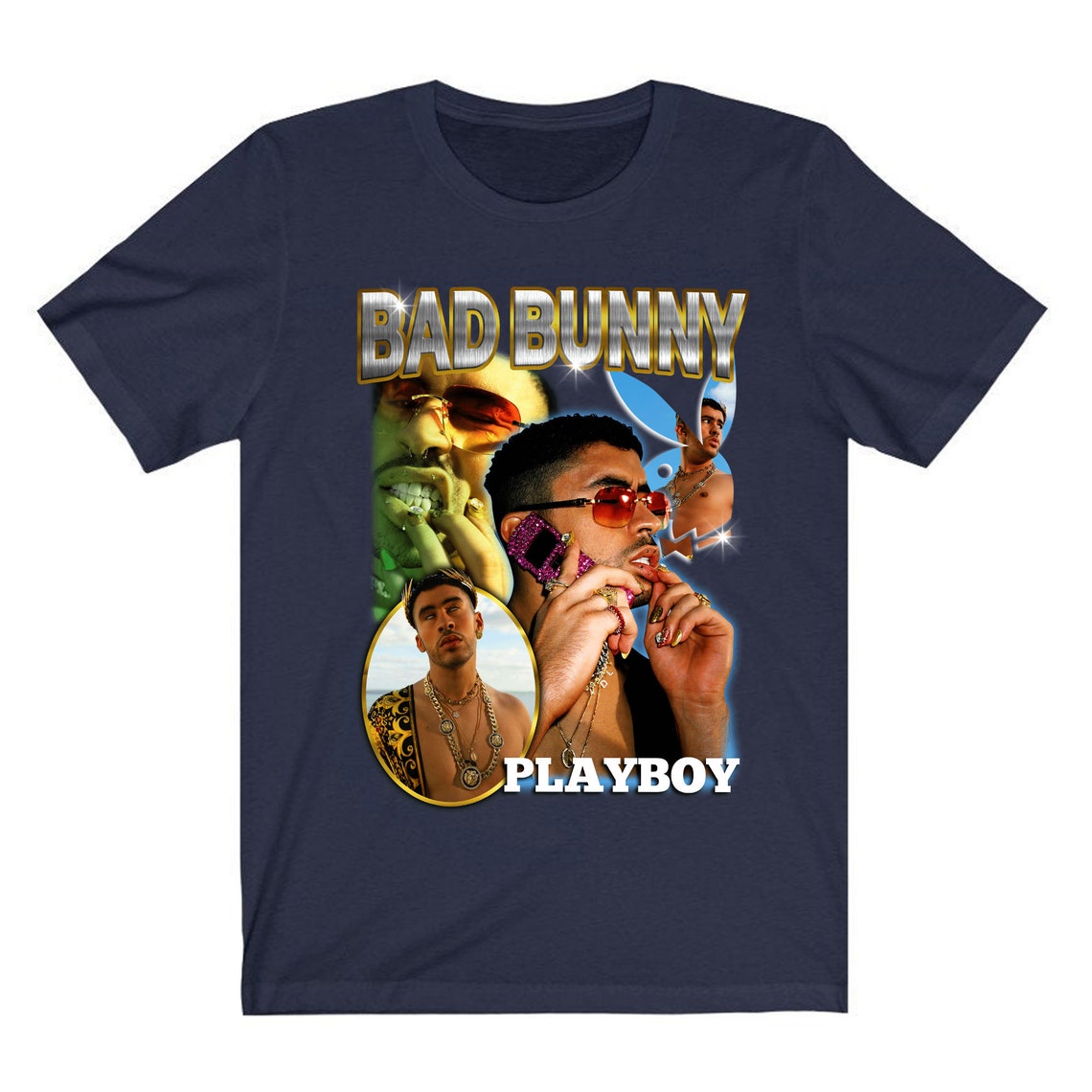 Playboy Bad Bunny Shirt Playboy Bad Bunny Printed Graphic | Etsy