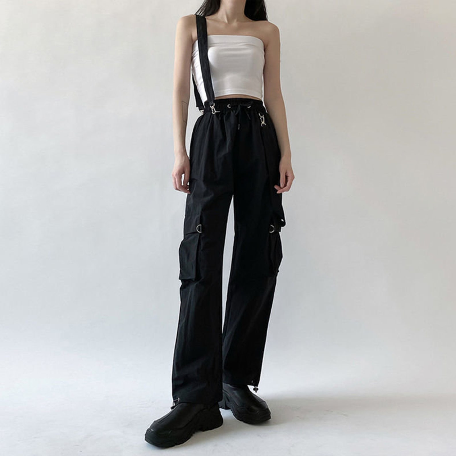goth cargo pants