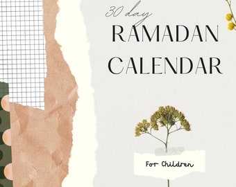 Ramadan Calendar for Children