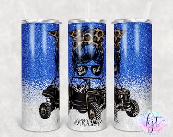 KRX Life - Off Road Girl Tumbler (Choice of Color)