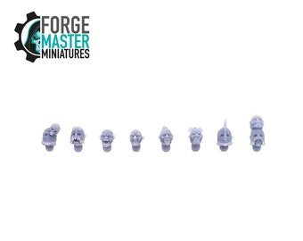 Orc Heads Set A