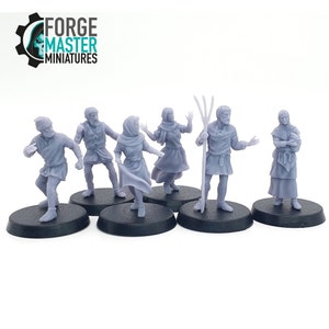 Caballero Miniatures - Uciekający wieśniacy