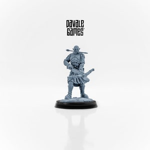 Blood Hand Orc Captain with Crossbow by Davale Games