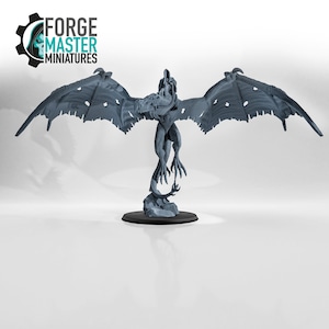 Eastern Lord Wraith on Winged Shadow by Kzk Minis