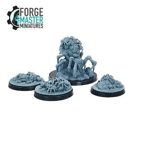 Spider Queen and Spiderling Clusters by Kzk Minis