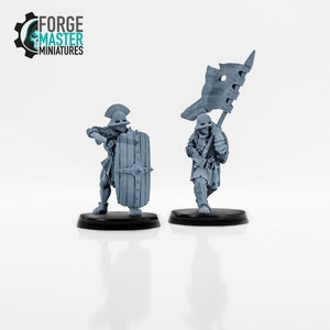 Orc Legionary Commanders by Medbury Miniatures