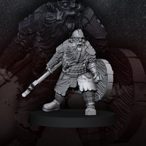 Undead Spirit Dwarf Warrior