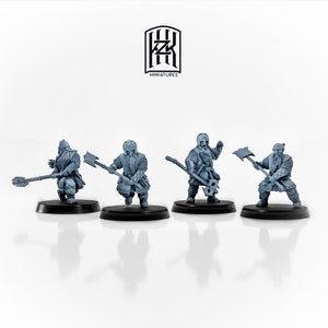 Dwarves with two-handed axes