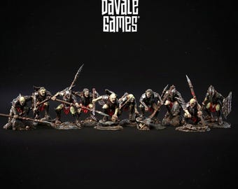 Goblins with Spears and Shield