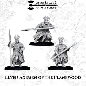 Elven Axemen of the Planewood