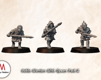 Goblin Warriors with Spears Set 2