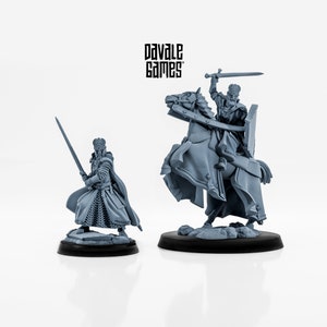 High Human King with Helm by Davale Games