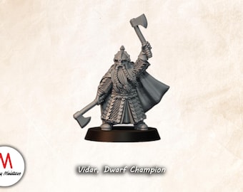 Vidar, Dwarf Champion