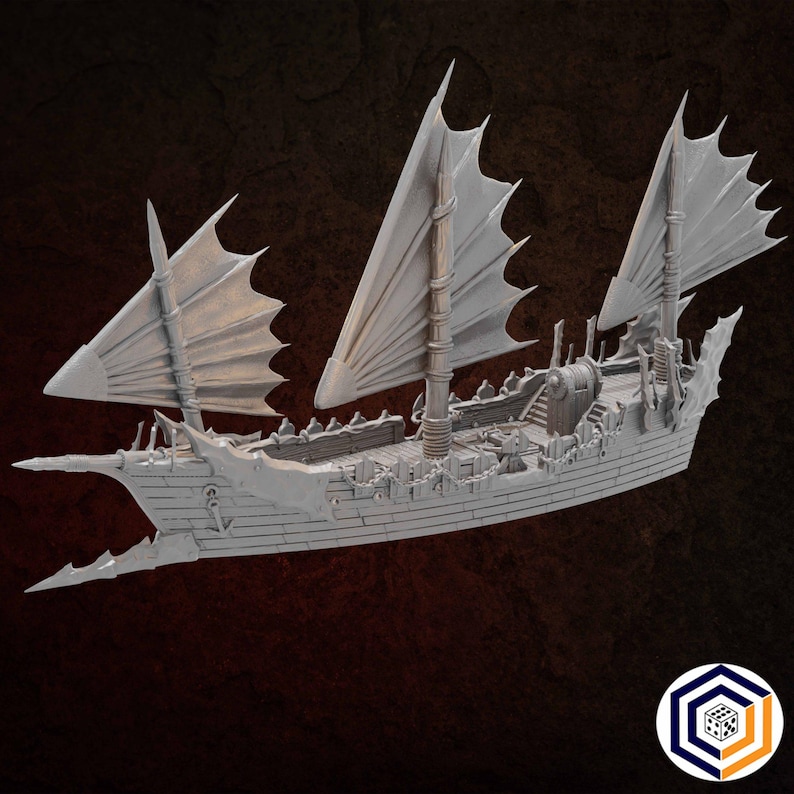 Corsair Coast Carrack Ship - Etsy