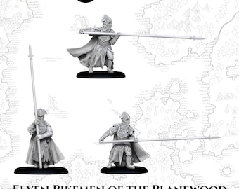 Elven Pikemen of the Planewood