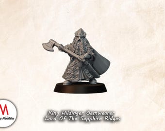 King Hildinger Gemwearer Lord of the Sapphire Ridges