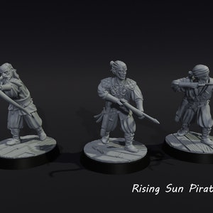 Rising Sun Pirate Bowmen