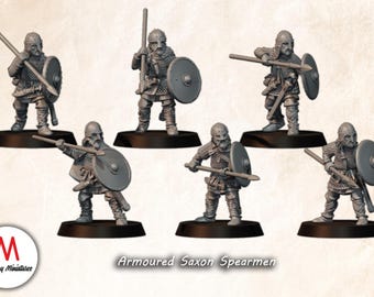 Armoured Saxon Spearmen