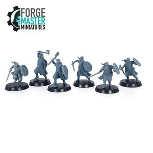 Riders of the West Warrior Dismounts by Davale Games