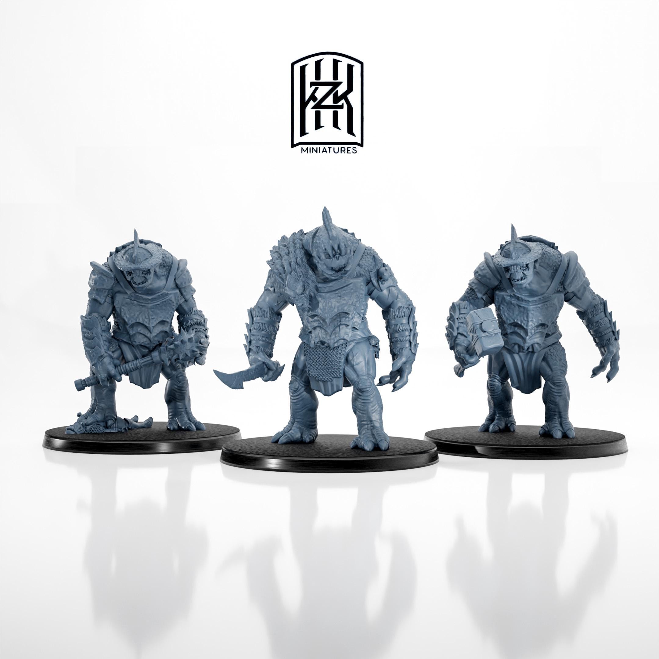 Armoured Black Trolls - Etsy
