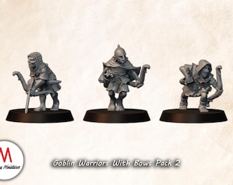 Goblin warriors with Bows Set 2