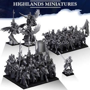 Knights of Gallia Starter Army by Highlands Miniatures