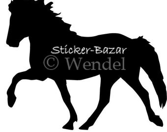 Pegatina Caballo Islandés 08