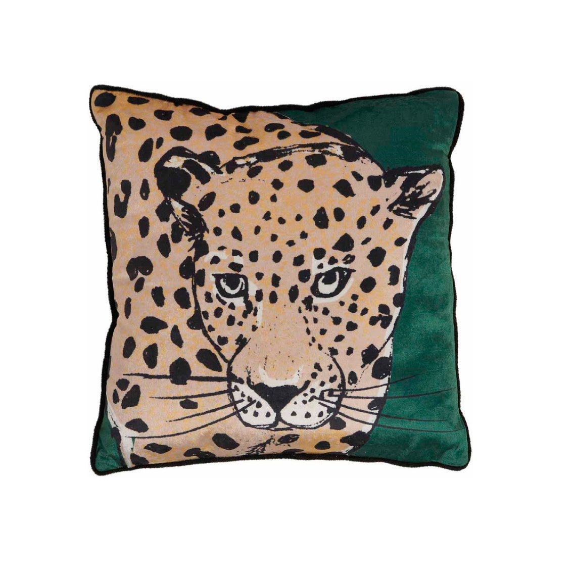 Cojín leopardo 43 x almohada de 43 cm Etsy