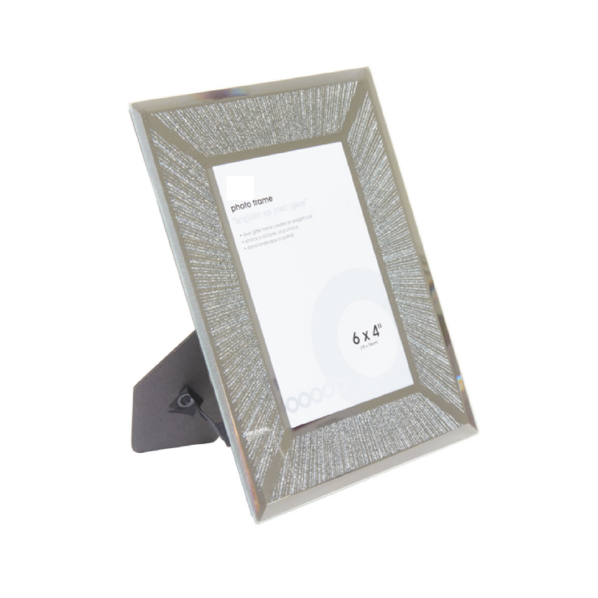 Silver Glitter Photo Frame Picture Frames 6x4 inches 15x10cm Etsy