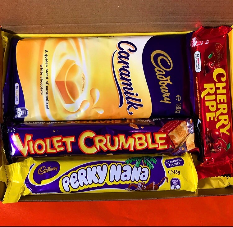 Personalised Australian Chocolate Letterbox Gift Hamper Etsy