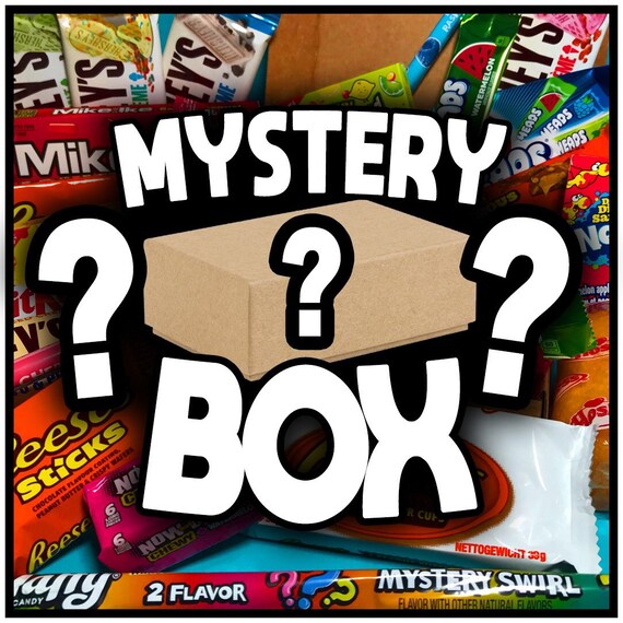 American Sweets Mystery Box Uk Mystery Box American Or British Candy Chocolate Limited | Etsy