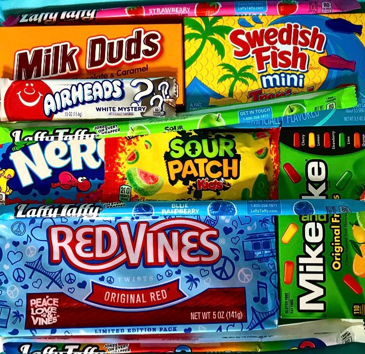 Nut Free American Candy Treat Box Completely 100 Nut free Etsy