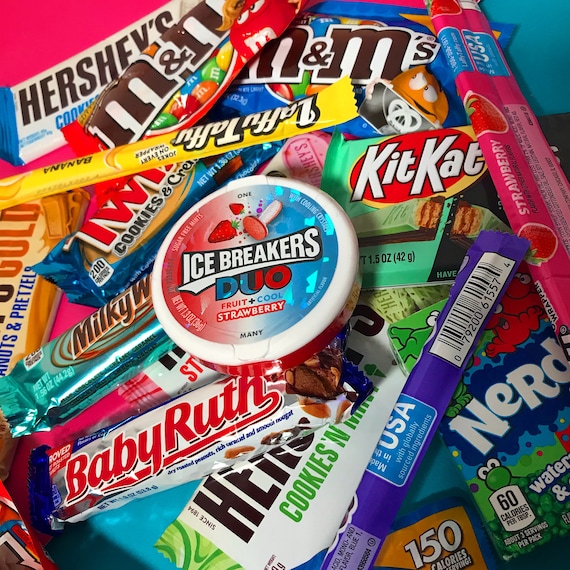 American Candy Available American Sweet Candy Gift Nerds Etsy