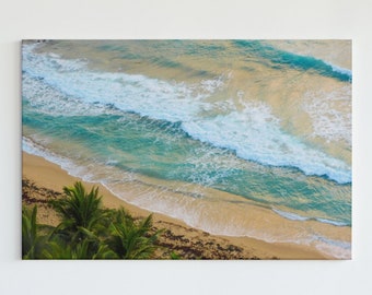 Condado Beach Aerial Print – Puerto Rico Coastal Photography