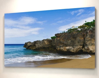 Dominican Republic Beach Photography Print – Hand Signed Canvas Art