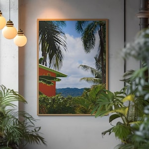 Tropical Hideaway | Dominican Republic Tropical Photography & Canvas Print – Caribbean Island Wall Art (11x14 to 24x36)