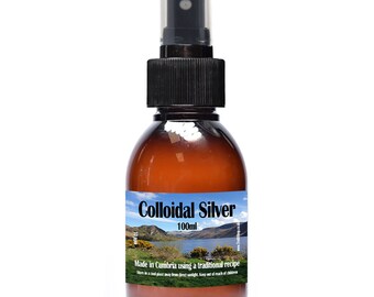 100ml Colloidal Silver 10ppm Mineral Solution Atomiser Spray Bottle CS