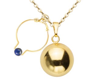 Bola de grossesse et Bague Lapis Lazuli