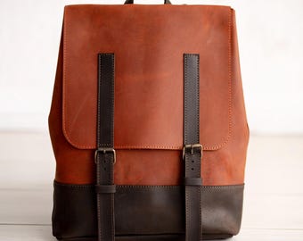 Multicolored Custom Leather Backpack Women,Leather Backpack Purse,Leather Bag Women,Backpacks,Natural Leather Backpack,Genuine Leather Bag