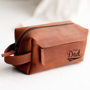 Personalized toiletry bag for men,Leather toiletry bag men,Leather dopp travel bag men,Personalized toiletry bag men,Men leather shaving kit image 3