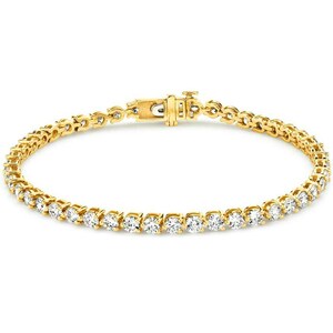 14K Solid White Gold Bangle Diamond Bracelet/Natural Diamond/Push Lock Bracelet/Oval Bangle/3 Prong Bracelets/High Quality Diamond Bracelet