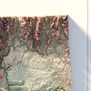 Washington State Map zoom in image northeast