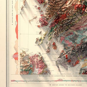 Scotland Topographic Map Art Print: Vintage Style Wall Decor image 7