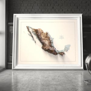 Framed mexico map. Whether you’re framing it for your study room, living room, or gifting it to a travel lover, this map is a timeless piece of art that sparks curiosity.