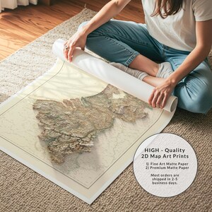 Holanda e Bélgica - Impressão de Mapa Vintage - Decoração de Parede de Arte - Reprodução de Mapa Histórico imagem 10