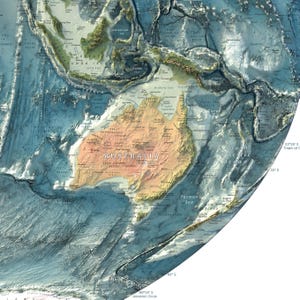 World Map zoomed in