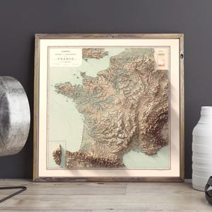 wall map poster framed print