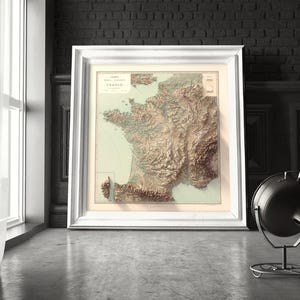personalized home decor map