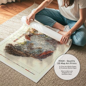 Geologische Karte Irlands (1878): Vintage-Wanddekoration, einzigartiger Kunstdruck, Geschenk für Kartenliebhaber Bild 8